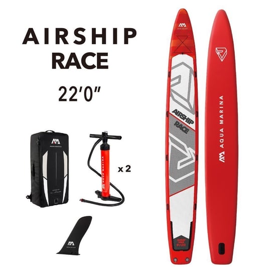 Aqua Marina, Deska SUP Airship Race 22' (670 cm), BT-20AS 2022 Aqua Marina