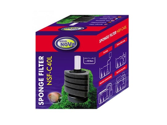AQUA NOVA NSF-C40L filtr gąbkowy stojący narożny Inna marka