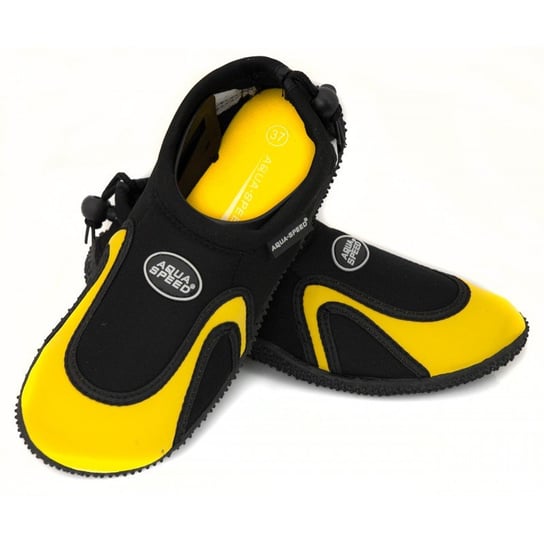 Aqua-Speed, Buty dziecięce do wody, 18 żółto-czarny, rozmiar 35 Aqua-Speed