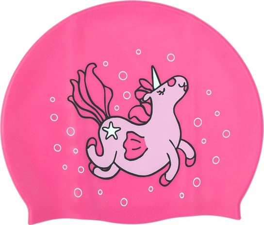 Aqua Speed, Czepek pływacki KIDDIE Unicorn, różowy Aqua-Speed