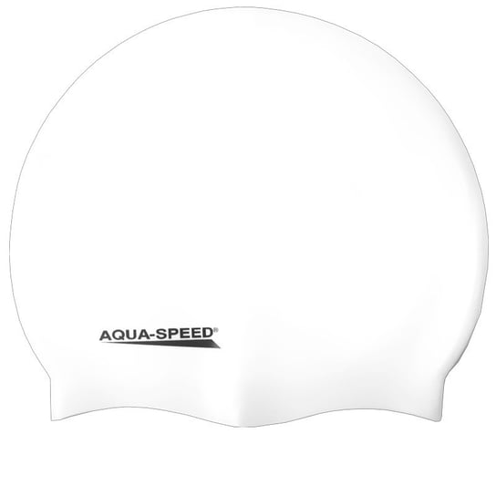 Aqua Speed, Czepek pływacki MEGA, biały Aqua-Speed