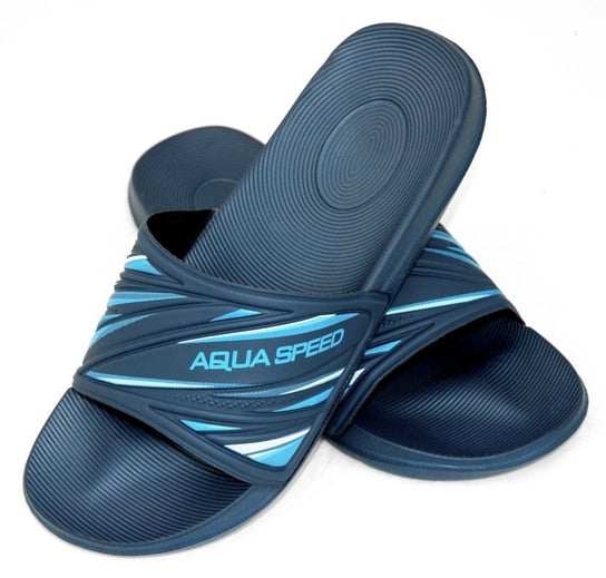 Aqua Speed, Klapki basenowe, granatowy, rozmiar 41 Aqua-Speed