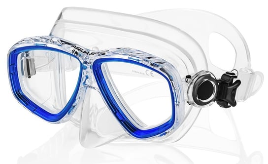 Aqua Speed, Maska do nurkowania, korekcyjna, Optic Pro, niebieska Aqua-Speed