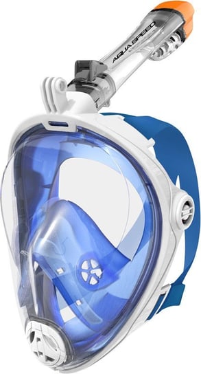 Aqua Speed, Maska do nurkowania pełnotwarzowa, SPECTRA 2.0, biały, rozmiar L/XL Aqua-Speed