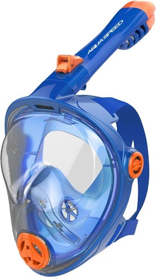 Aqua Speed, Maska nurkowa pełnotwarzowa, SPECTRA 2.0, niebieski, rozmiar S Aqua-Speed