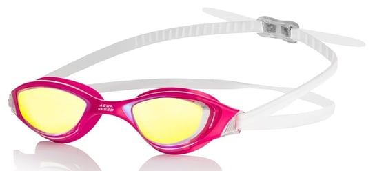 Aqua Speed, Okulary pływackie XENO MIRROR, biały Aqua-Speed