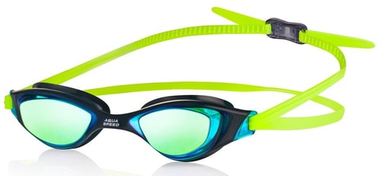 Aqua Speed, Okulary pływackie XENO MIRROR, zielony Aqua-Speed