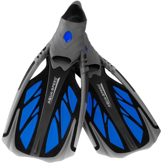 Aqua Speed, Płetwy do snorkelingu, Inox, czarno-niebieskie, rozmiar 36/37 Aqua-Speed