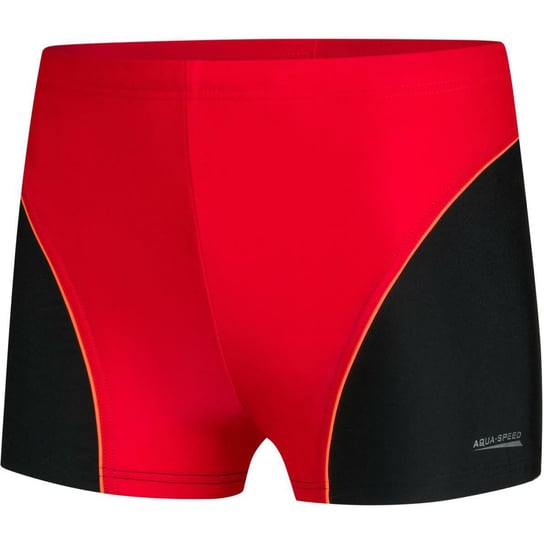 Aqua-Speed, Spodenki pływackie chłopięce, LEO, czerwony, rozmiar 134 Aqua-Speed