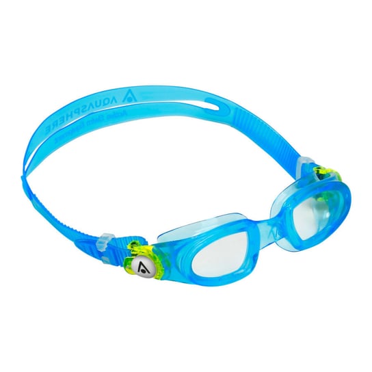 Aqua Sphere Okulary do pływania dla dzieci Moby Kid Clear turquoise/green Aqua Sphere
