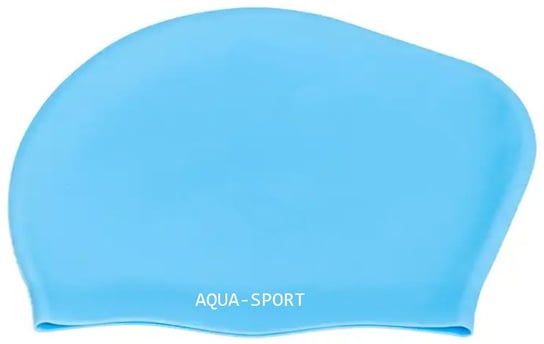 AQUA-SPORT Czepek pływacki silikonowy na długie włosy Aqua-Sport