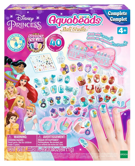 Aquabeads, Nail Studio stylizacja paznokci Disney Princess Aquabeads