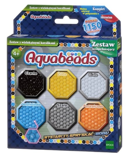 Aquabeads, zestaw kreatywny Wielokątne Koraliki Aquabeads