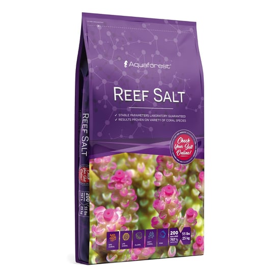 Aquaforest Reef Salt 25 Kg - Sól Morska Worek AQUAFOREST