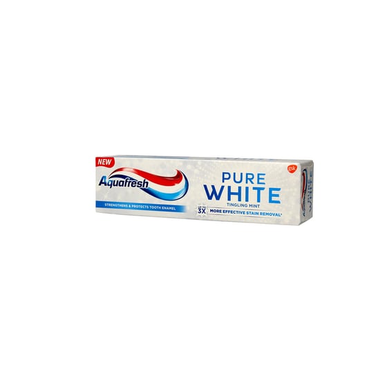 Aquafresh, Pure White, pasta do zębów Tingling Mint, 75 ml Aquafresh