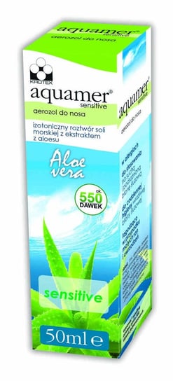 Aquamer Sensitive, aerozol do nosa, 50 ml Krotex