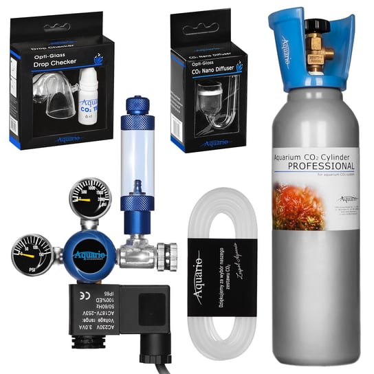 Aquario Blue Professional - Zestaw Co2 Z Butlą 5L AQUARIO