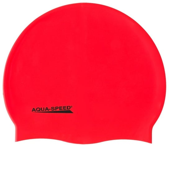 AquaSpeed, Czepek pływacki, Mega, czerwony Aqua-Speed