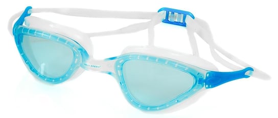 AquaSpeed, Okulary pływackie, Focus,  transparentne z niebieskimi szkłami Aqua-Speed