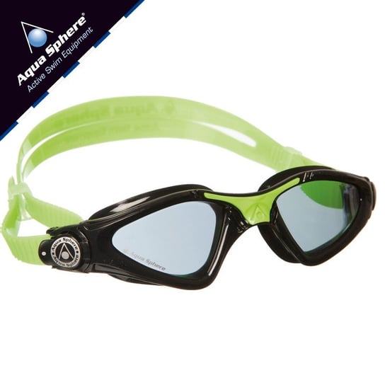 AquaSpeed, Okulary pływackie, Kayenne Jr, czarno-zielone Aqua-Speed