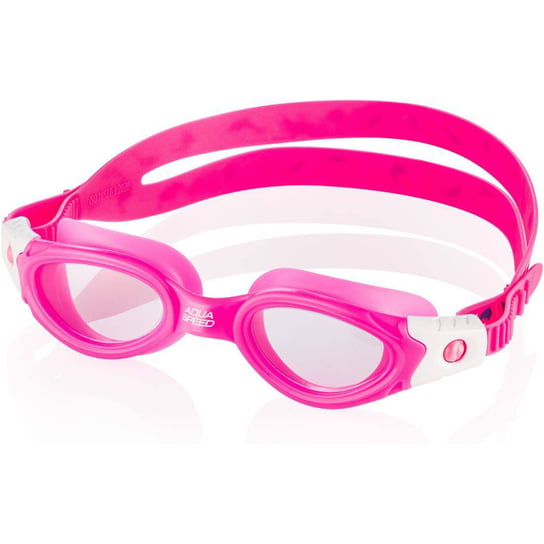 AquaSpeed, Okulary pływackie, Pacific Jr Bendyzz, różowe Aqua-Speed