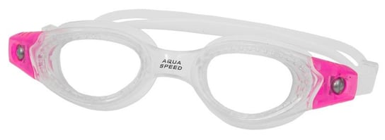 AquaSpeed, Okulary pływackie, Pacific JR, transparentne różowe Aqua-Speed