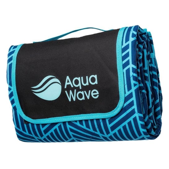 AquaWave, Koc piknikowy geometric Aladeen, Niebieski, 140x170 cm AquaWave