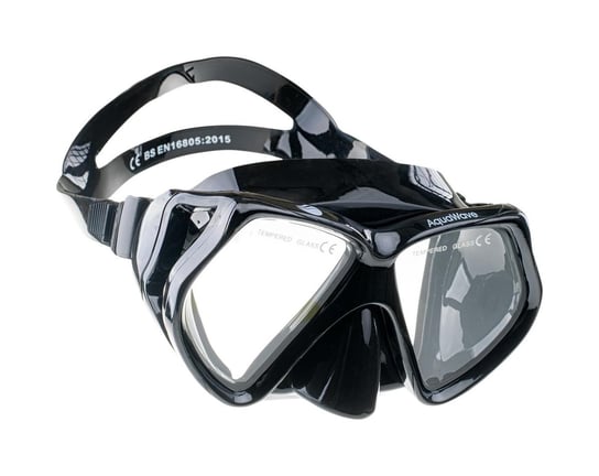 AquaWave, Maska do nurkowania Opal Mask, Czarny AquaWave