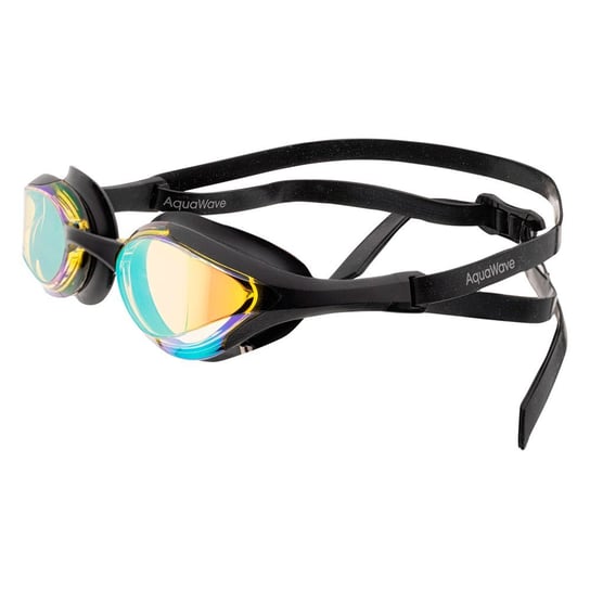 Aquawave Okulary Pływackie Dla Dorosłych Unisex Racer (OS / Czarny) AquaWave
