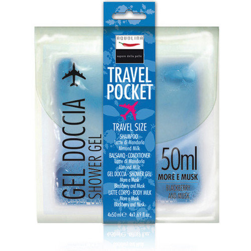 Aquolina, Travel Pocket, podróżny zestaw kosmetyków, 4 szt. Aquolina