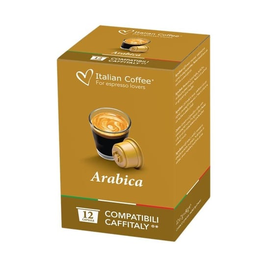 Arabica Italian Coffee Kapsułki Do Tchibo Cafissimo - 12 Kapsułek Italian Coffee