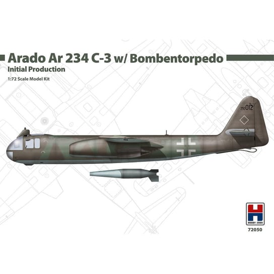Arado Ar 234 C-3 w/ Bombentorpedo 1:72 Hobby 2000 72050 Hobby 2000