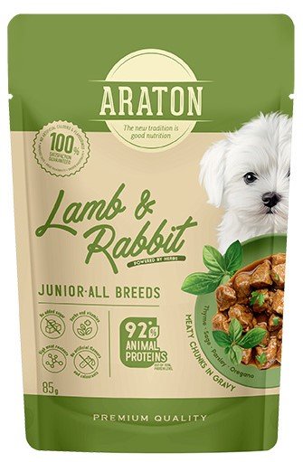 Araton Junior Lamb Rabbit 85g inna (Inny)