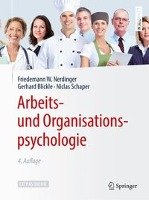 Arbeits- und Organisationspsychologie Nerdinger Friedemann W., Blickle Gerhard, Schaper Niclas