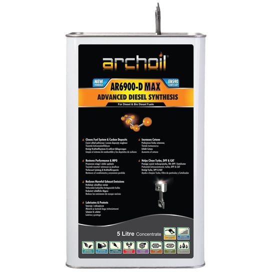 Archoil - Ar6900-D Max - Max Advanced Fuel Synthesis Pd & Cr Diesel - 5L Archoil