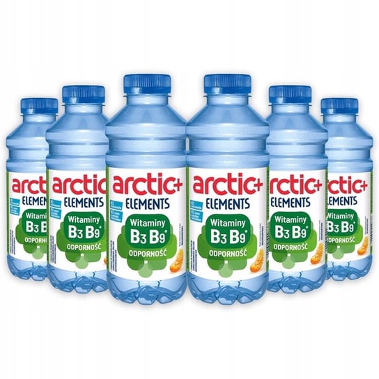 Arctic+ Elements Odporność Napój niegazowany o smaku mandarynki 600 ml x 6 sztuk Arctic