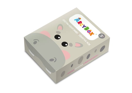 Arcybox Hipopotam box kreatywny, 5 zadań Arcybox