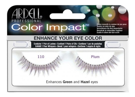 Ardell, sztuczne rzęsy Color Impact 110, 1 para Ardell