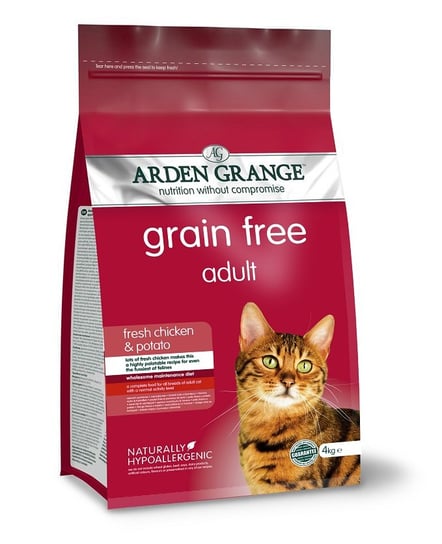 Arden Grange, karma dla kota, Grain Free Chicken, 4 kg Arden Grange