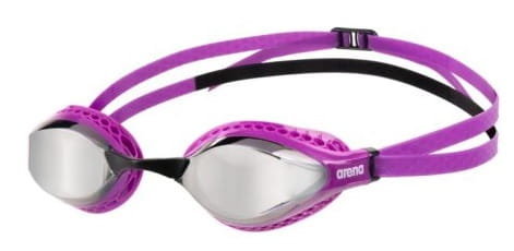 Arena Air-Speed Mirror Okulary Do Pływania Silver - Purple Arena