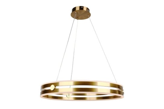 Arena - Nowoczesna Lampa Ring LED Mosiądz 60 cm Iluminar