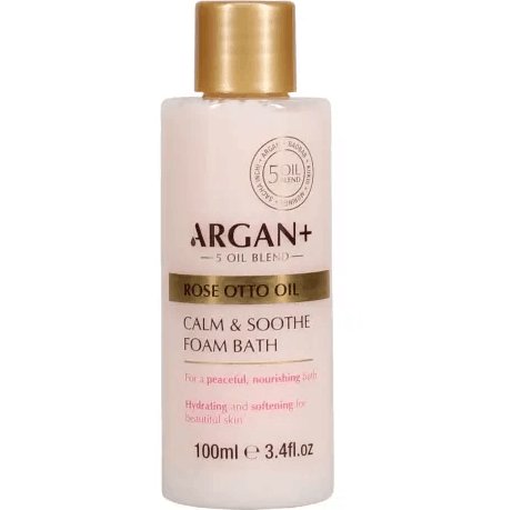 Argan+, Nawilżająca Pianka Do Kąpieli Z Awokado, 100ml Argan+