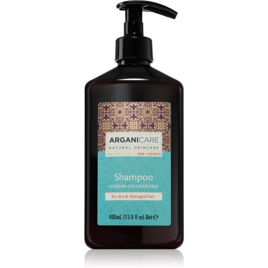 Arganicare Argan Oil & Shea Butter szampon do włosów suchych i zniszczonych 400 ml Arganicare