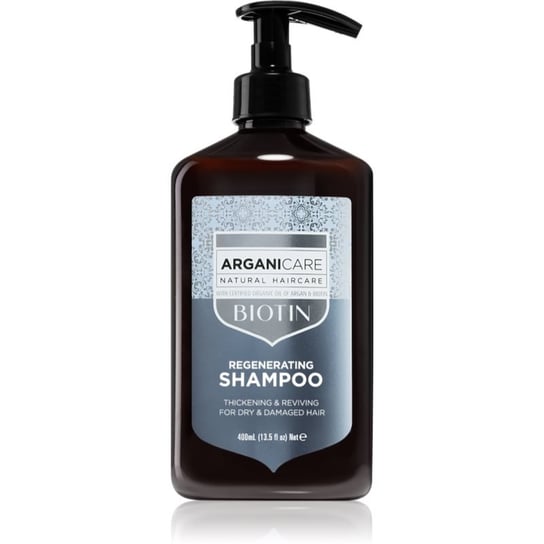 Arganicare Biotin Regenerating Shampoo szampon do włosów cienkich z biotyną 400 ml Arganicare