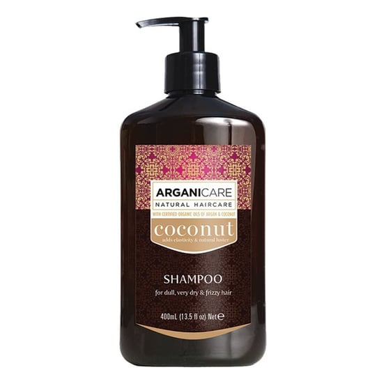 Arganicare,Coconut szampon do bardzo suchych włosów z efektem puszenia 400ml Arganicare