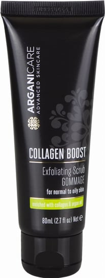 Arganicare, Collagen Boost, peeling zluszczajacy Exfoliating Scrub, 80 ml Arganicare