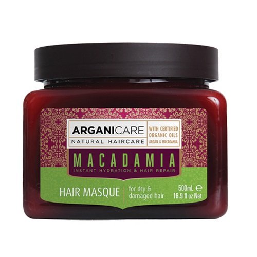 Arganicare,Macadamia nawilżająca maska do suchych i zniszczonych włosów 500ml Arganicare