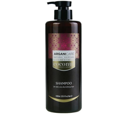 Arganicare, szampon do bardzo suchych włosów Coconut, 1000 ml Arganicare