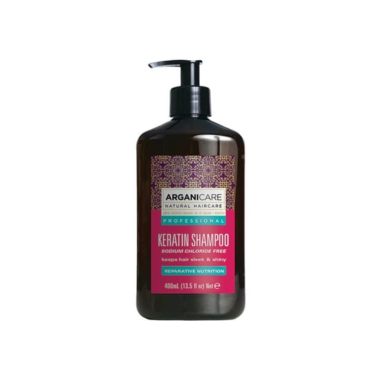 Arganicare, szampon do włosów z keratyną Keratin, 400 ml Arganicare