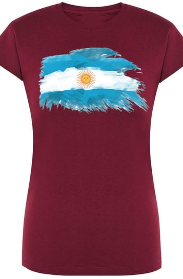 Argentyna Damski Modny T-Shirt Flaga Rozm.S Inna marka